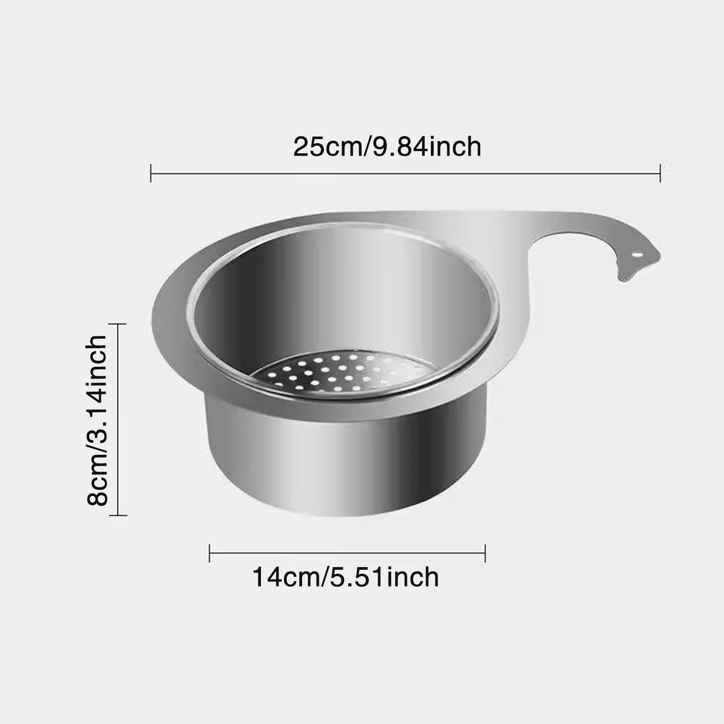 Stainless Steel Sink Strainer