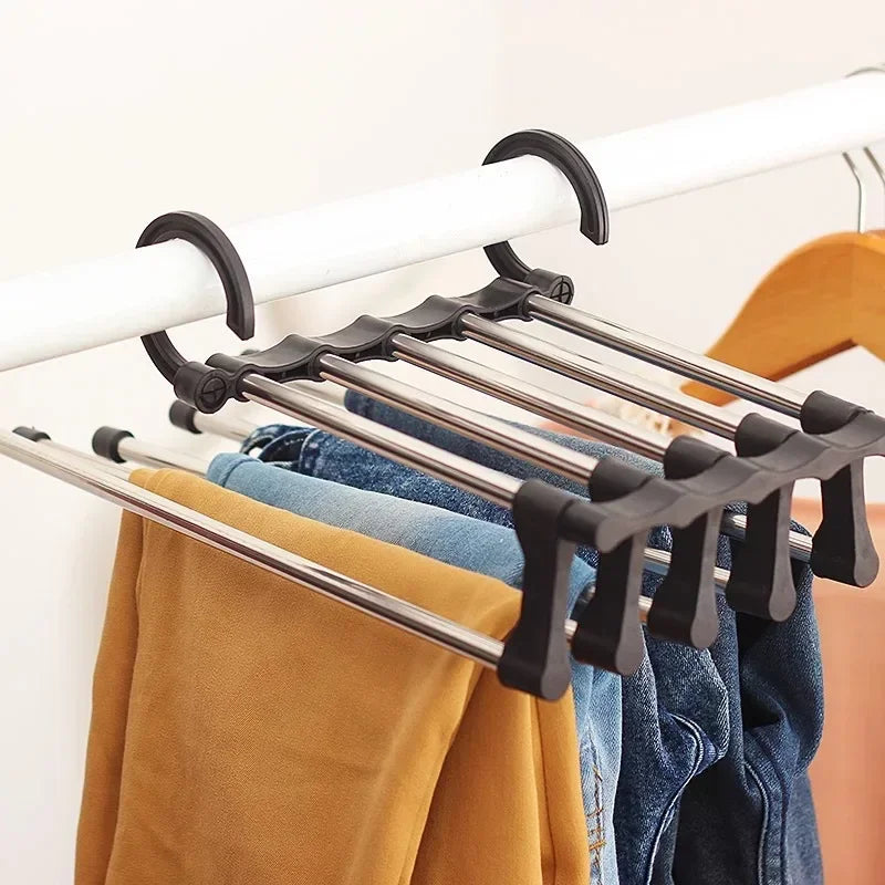 Space-Saving Pants Rack
