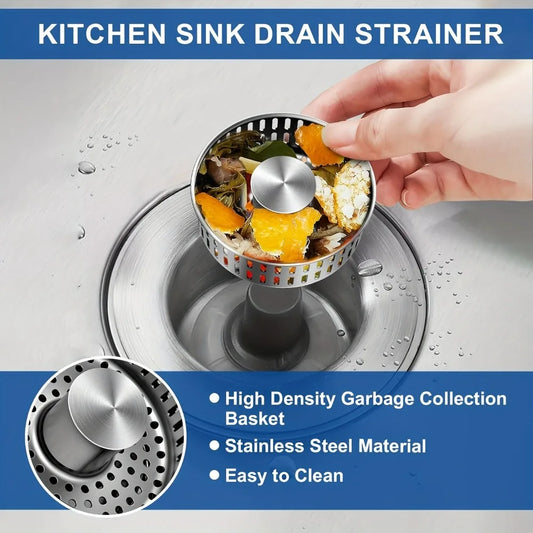 Stainless Steel Sink Strainer Stopper